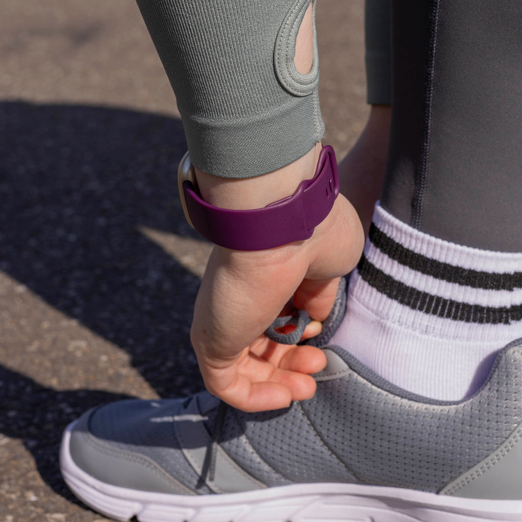 Deep Purple Classic Silicone Strap for Fitbit Versa 3