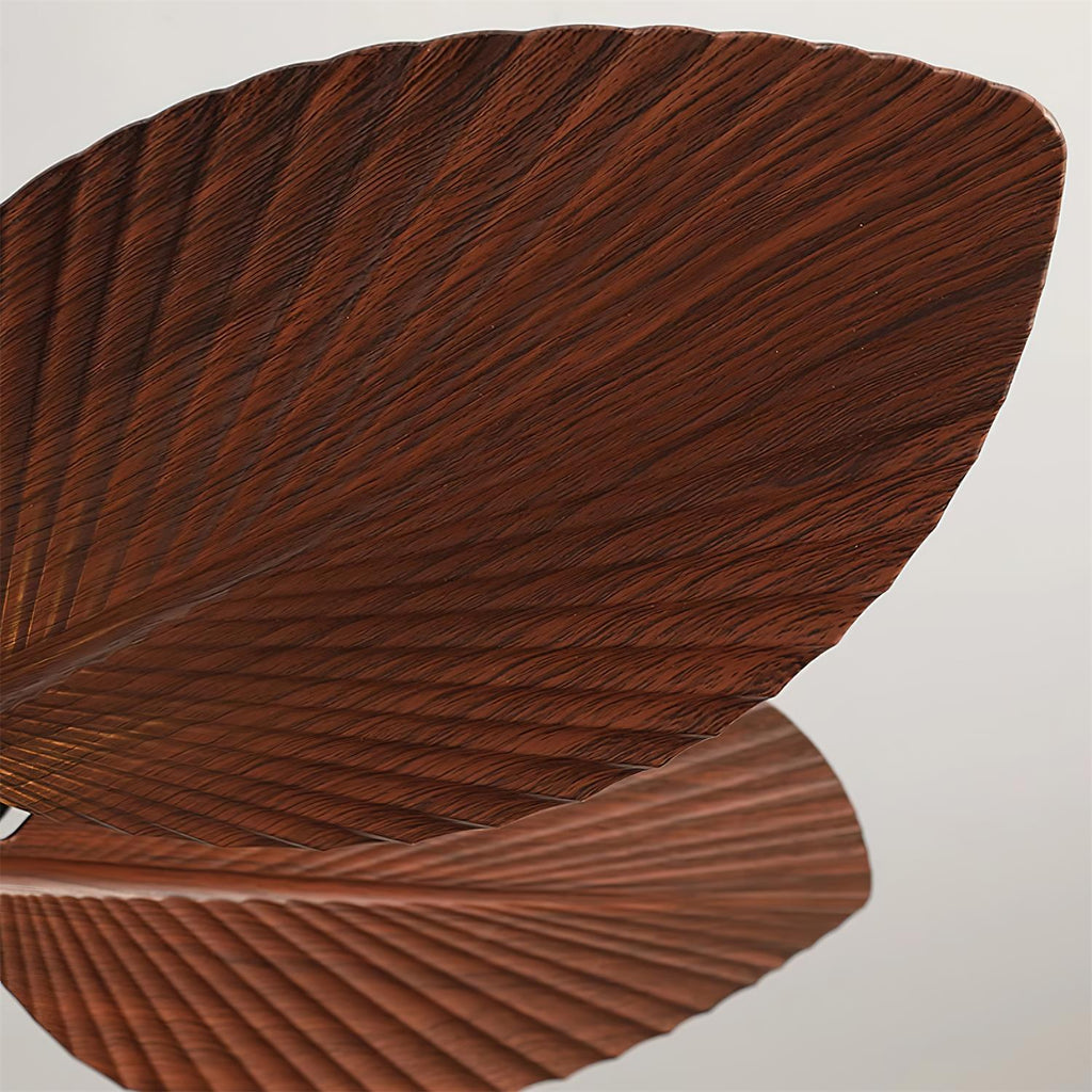 Tropical Ceiling Fan With Integrated Glass Lighting, Quiet Motor And Six Speeds