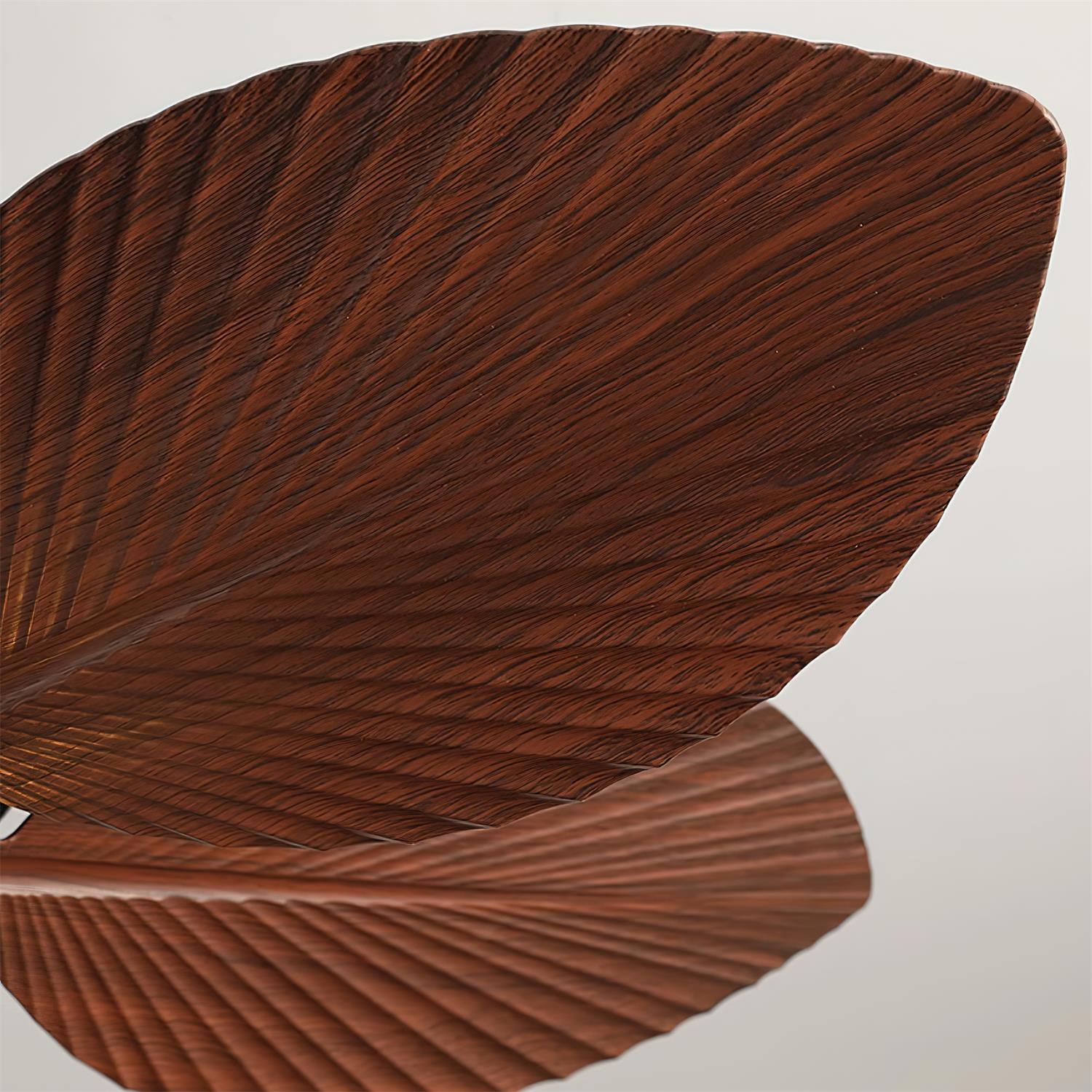 Tropical Ceiling Fan With Integrated Glass Lighting, Quiet Motor And Six Speeds