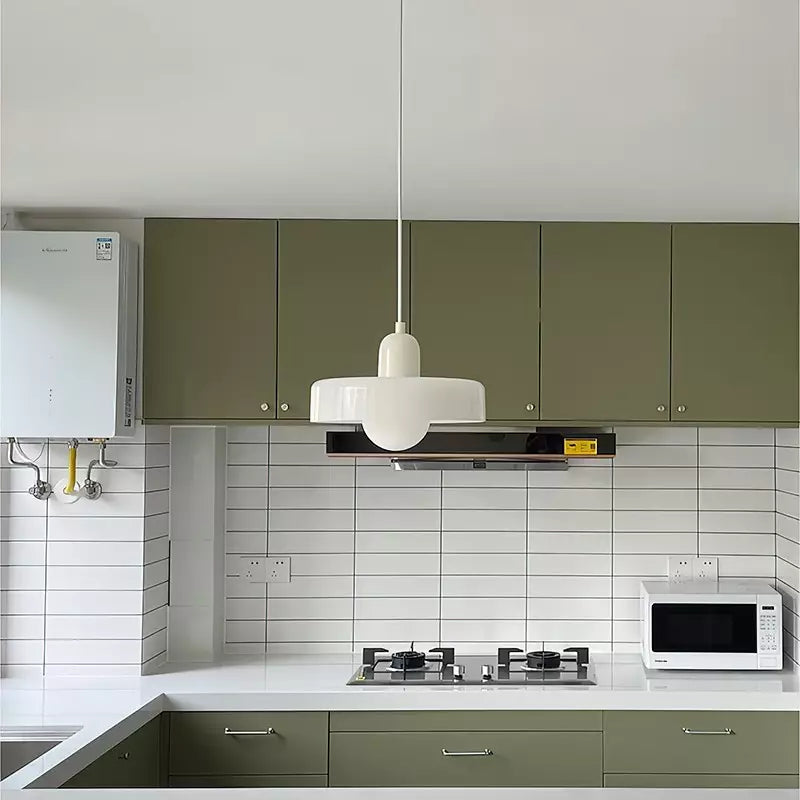 Bauhaus Style Glass Pendant Light For Dining And Living Areas