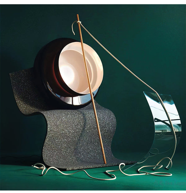 NovaLume Blown Glass Pendant Light With Organic Two Volume Silhouette For Modern Interiors