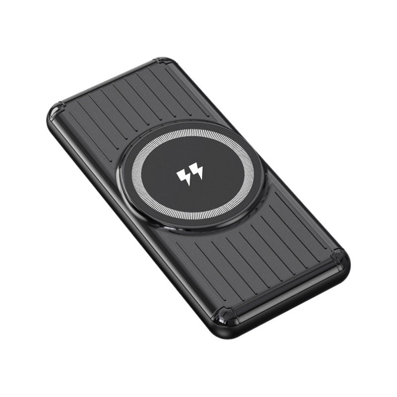 Powerbank — Integriertes Kabel, schnelles USB-C, kompatibel mit iPhone, Samsung und Android