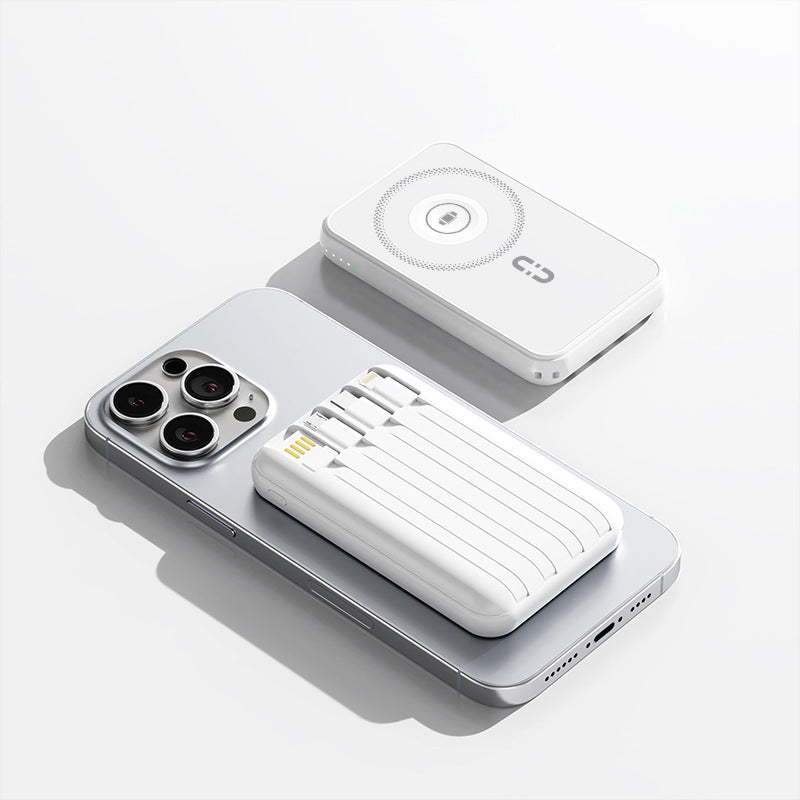 Power bank — Carregamento rápido inteligente, compatível com iPhone, Samsung e Android