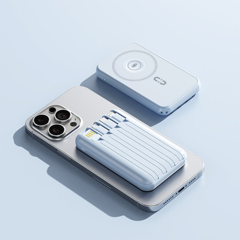 Power bank — Carregamento rápido inteligente, compatível com iPhone, Samsung e Android