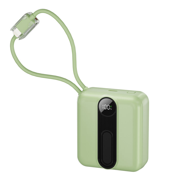 Power bank - cyfrowy wskaźnik, kable do szybkiego ładowania w zestawie
