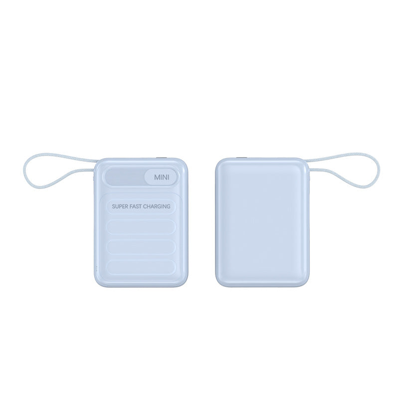 Power bank - cyfrowy wskaźnik, kable do szybkiego ładowania w zestawie