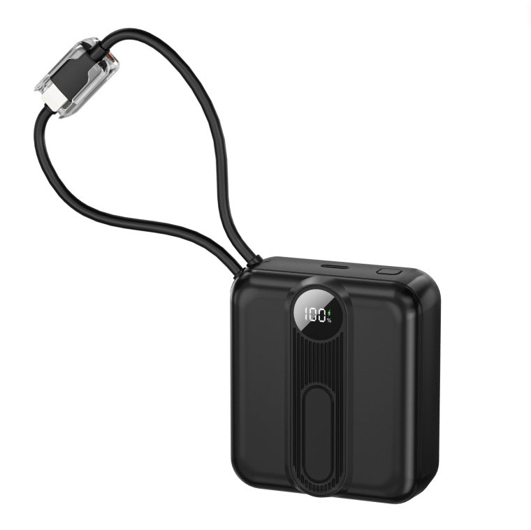 Power bank - cyfrowy wskaźnik, kable do szybkiego ładowania w zestawie