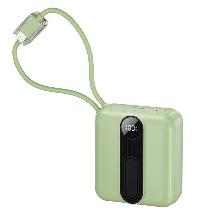 Power bank - cyfrowy wskaźnik, kable do szybkiego ładowania w zestawie