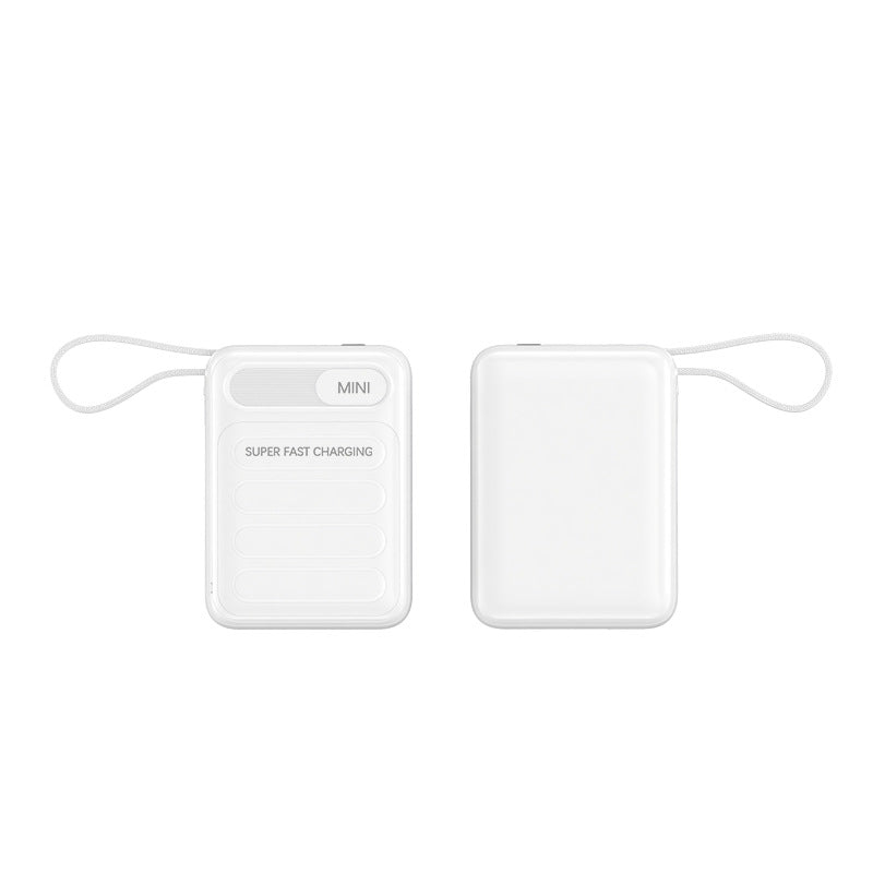 Power bank - cyfrowy wskaźnik, kable do szybkiego ładowania w zestawie