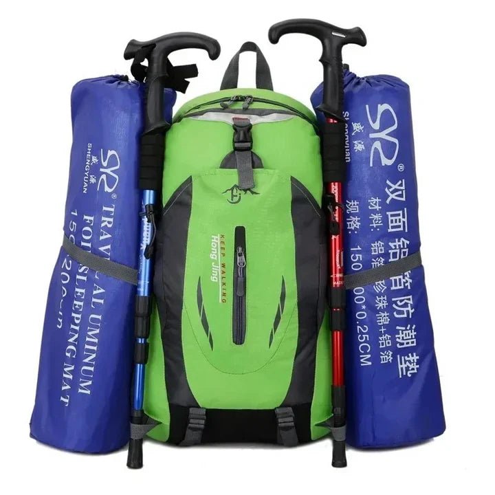 CLOTILDE Waterproof Travel Backpack — Ergonomic Straps