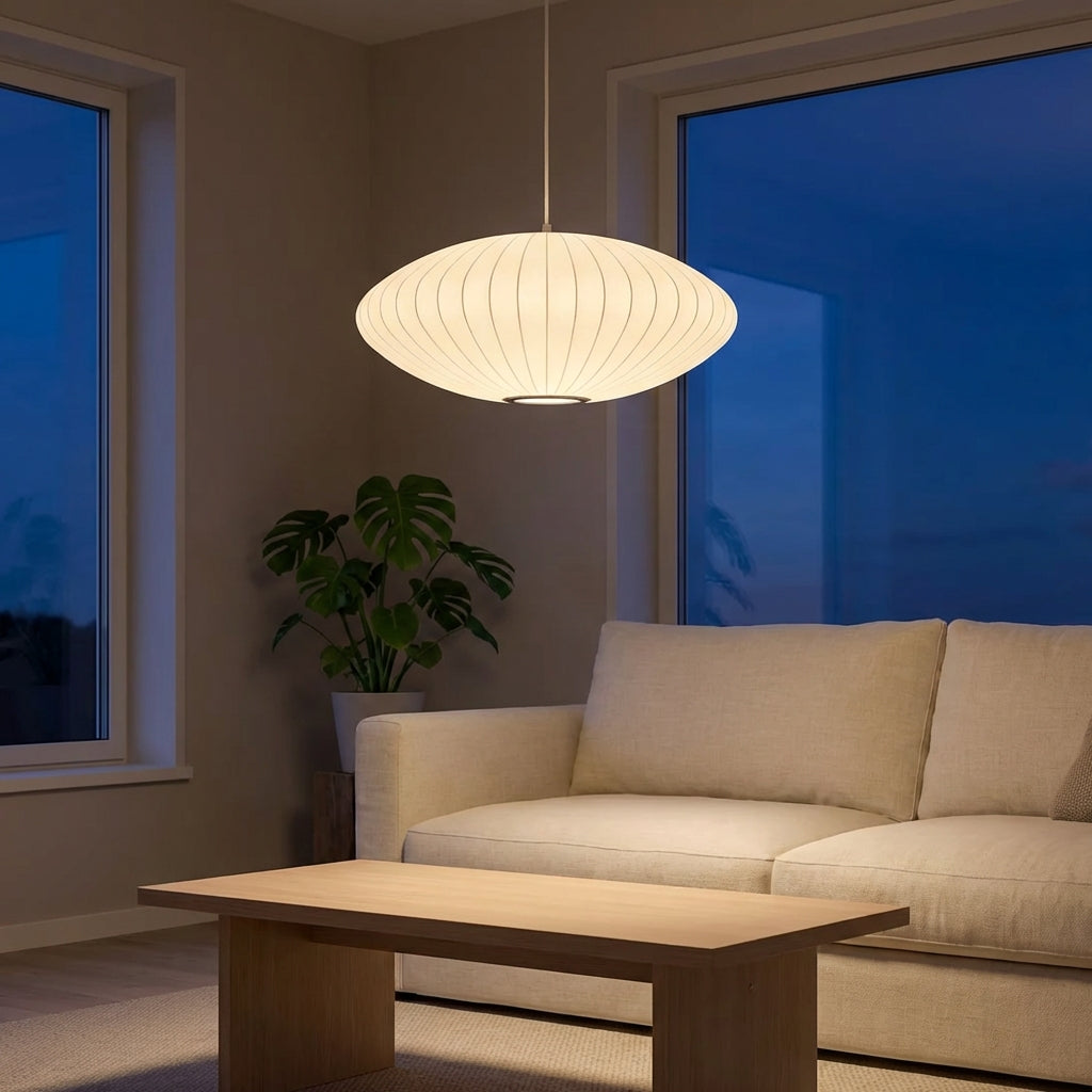 CocoonAura Modern Ceiling Lamp With Gentle, Even Illumination For Cozy Home Ambience