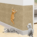 Griffoir pour chat en polyester résistant - planche à griffer facile à installer