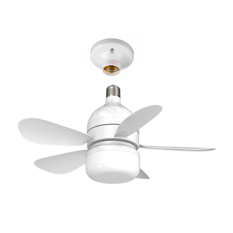 Ventilateur de plafond LED à montage encastré - télécommande, éclairage LED, design compact