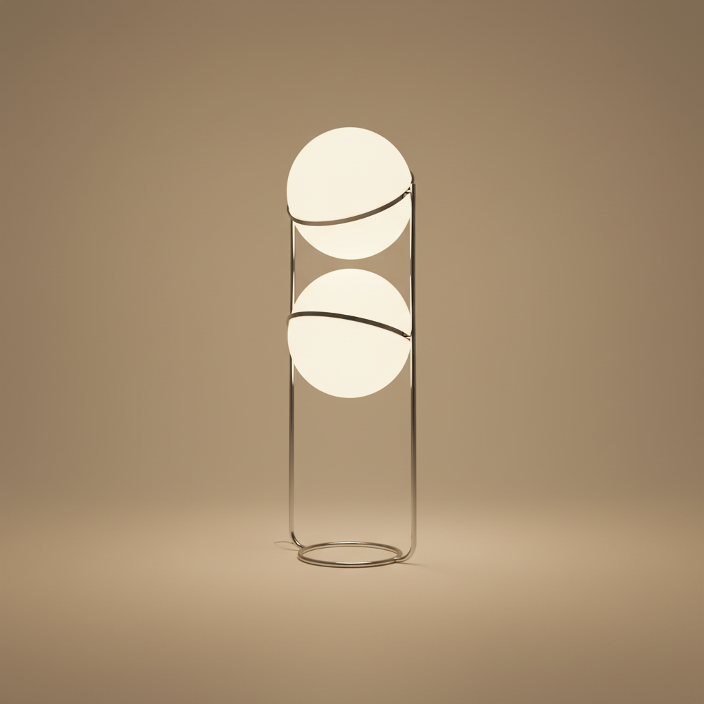 AstraSphere Chrome Finish Pendant Light In Glass Design For Modern Interiors And Homes