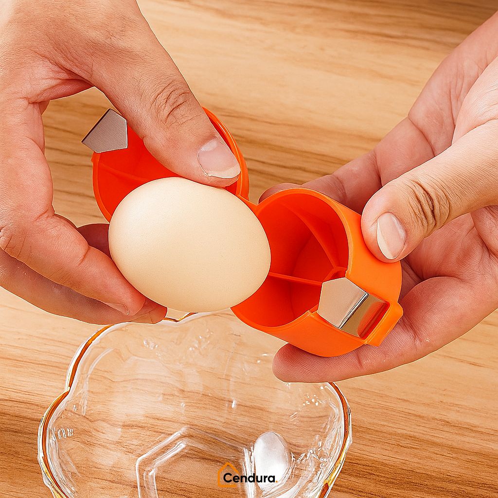 CrackGenau Egg Opener — Clean, Effortless Shell Cracking
