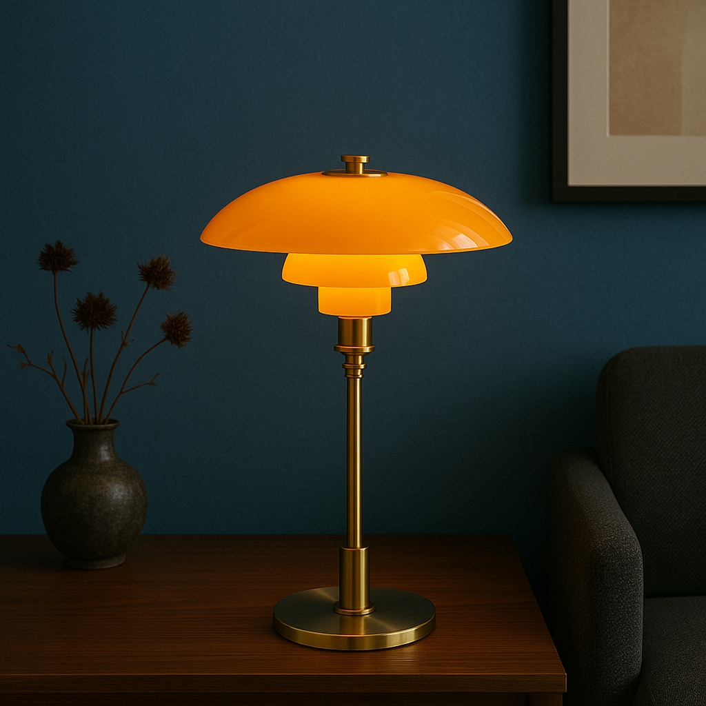 NovaGlow LED Table Lamp For Bedroom, Living Room, And Reading, Modern Minimalist Design