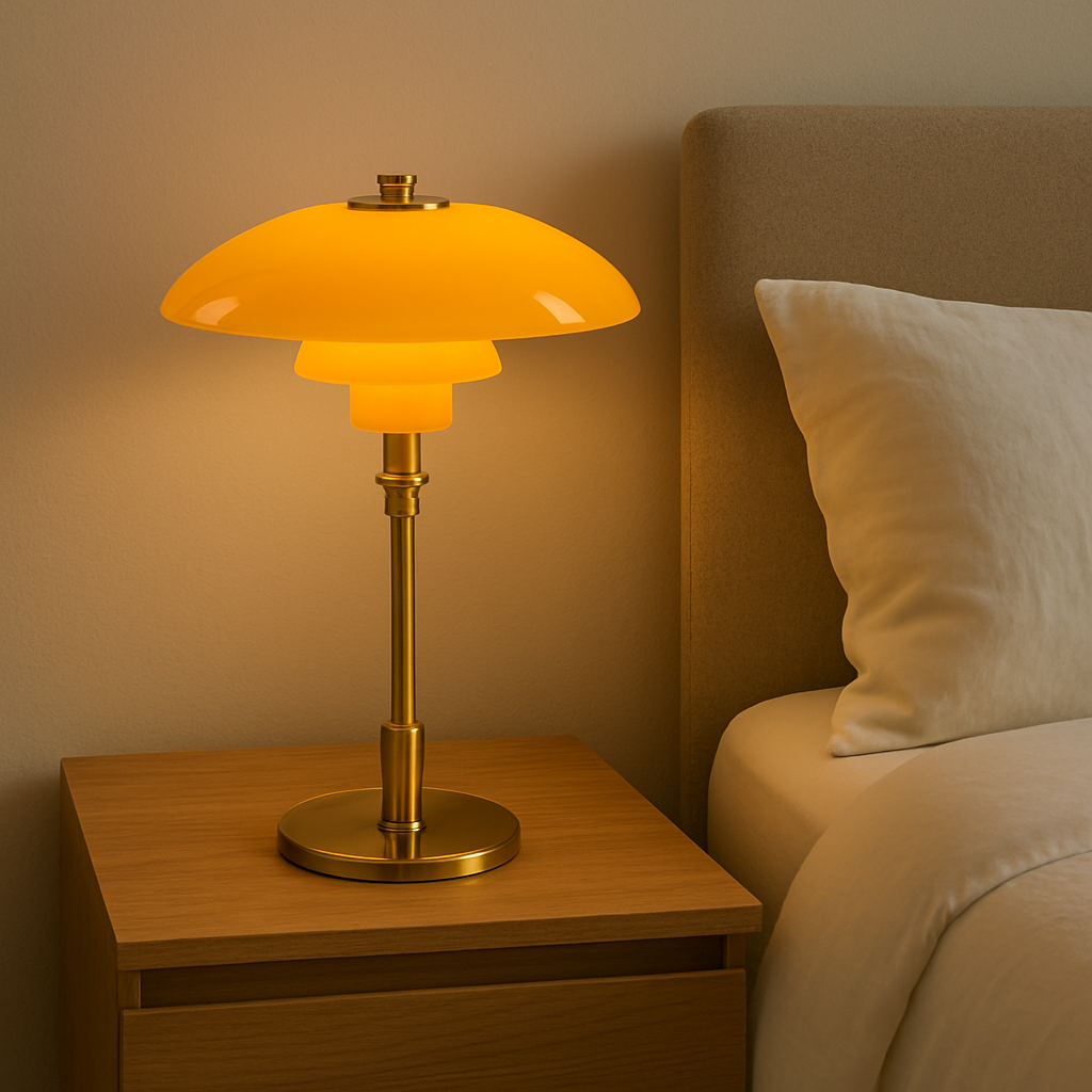 NovaGlow LED Table Lamp For Bedroom, Living Room, And Reading, Modern Minimalist Design