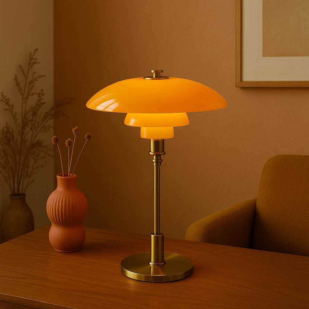 NovaGlow LED Table Lamp For Bedroom, Living Room, And Reading, Modern Minimalist Design