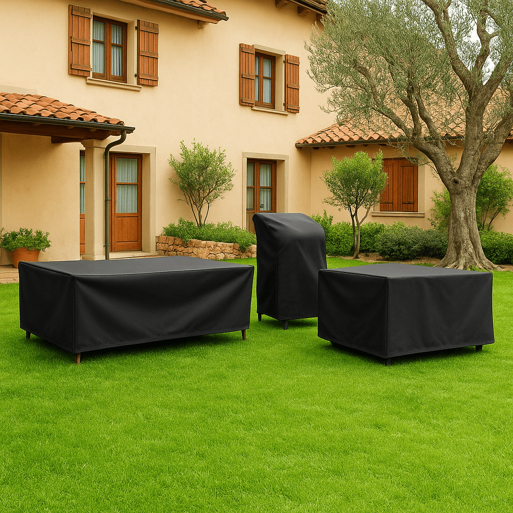 Allweather Outdoor Furniture Cover With Waterproof UV-Resistant Protection