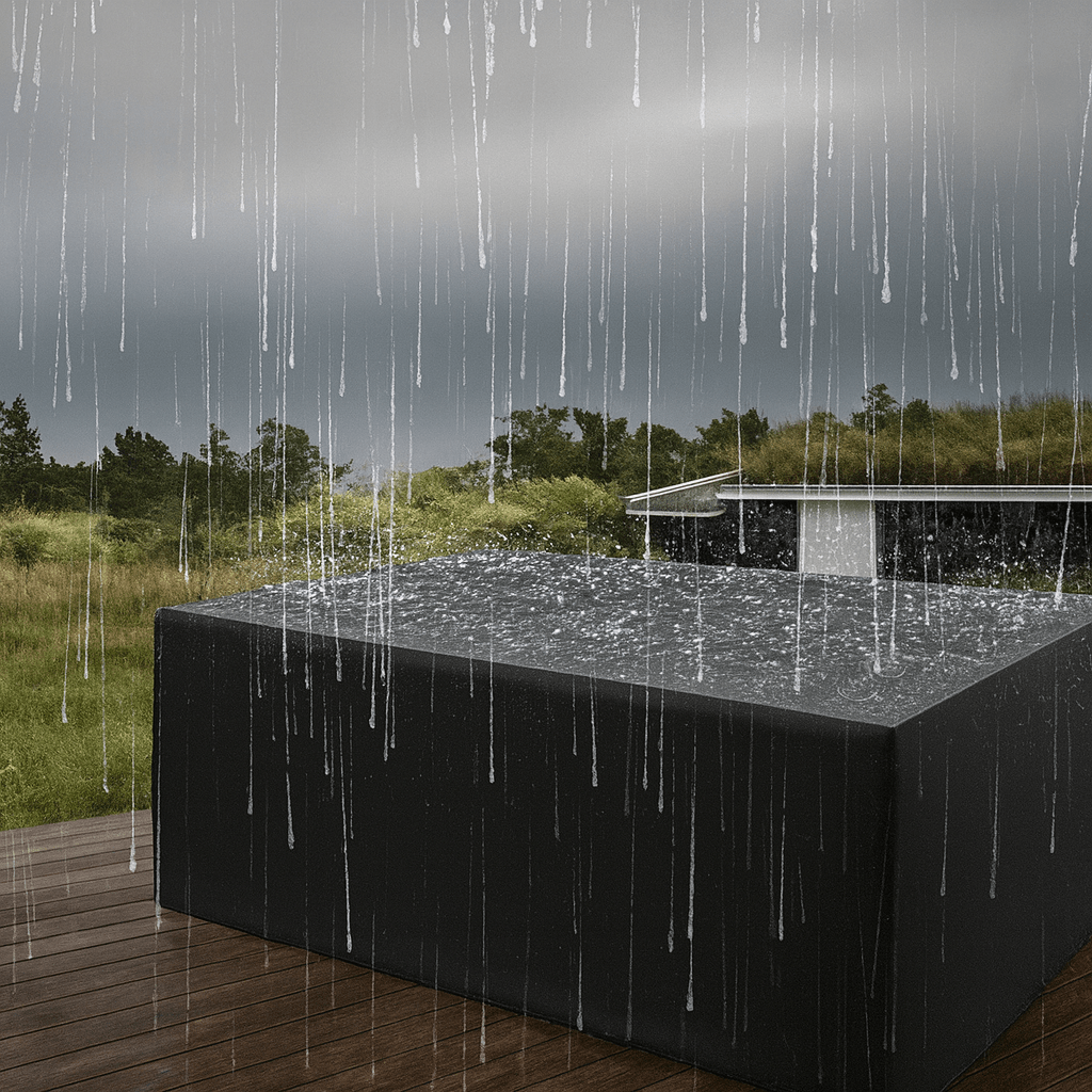 Allweather Outdoor Furniture Cover With Waterproof UV-Resistant Protection