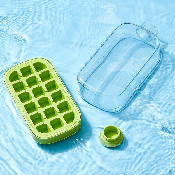 2-In-1 Ice Cube Hydration Bottle Removable Upper Freezing Chamber
