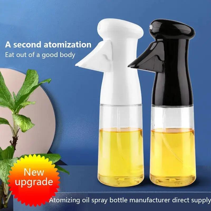 Spray trasparente per olio da cucina - nebulizzatore da cucina ergonomico con beccuccio antigoccia e dosaggio preciso