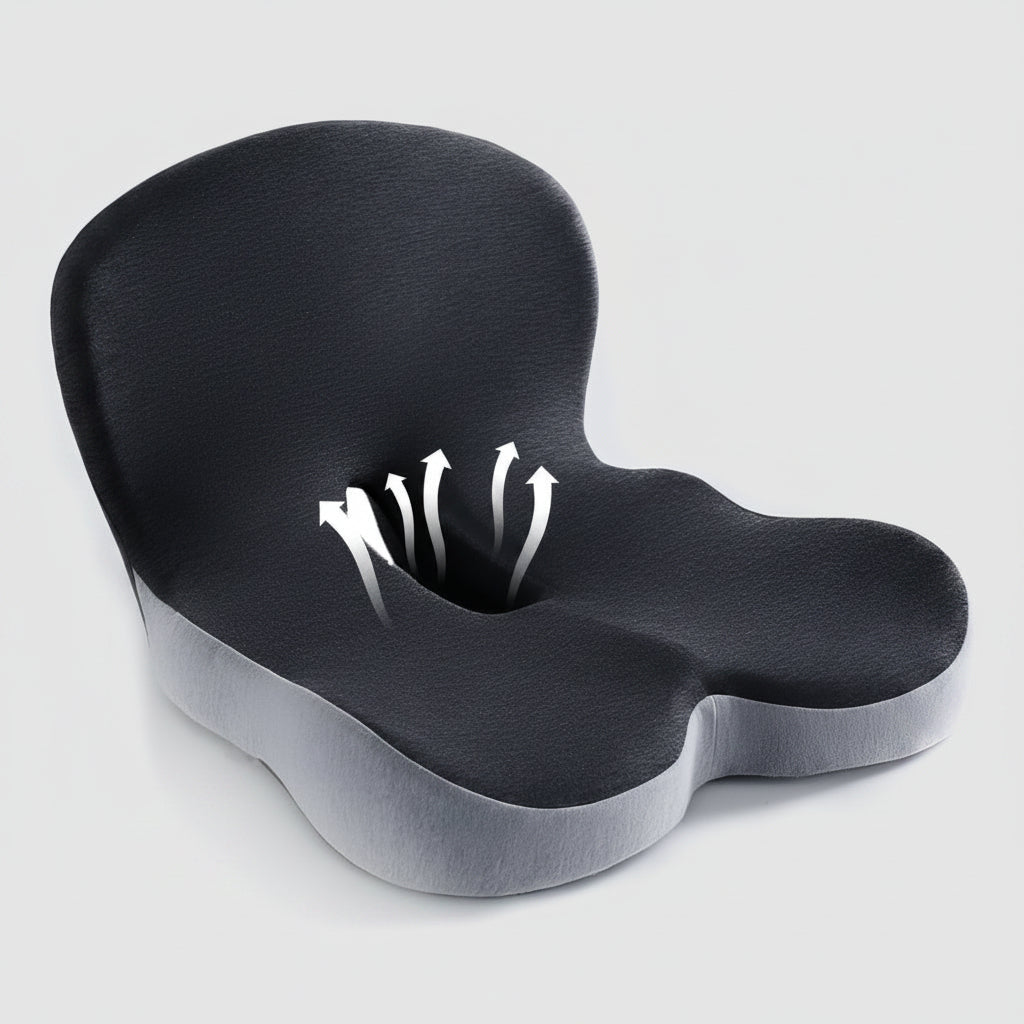 Comfort Cushion ergonomikus memóriahabos ülőpárna — anatómiailag formázott kialakítás
