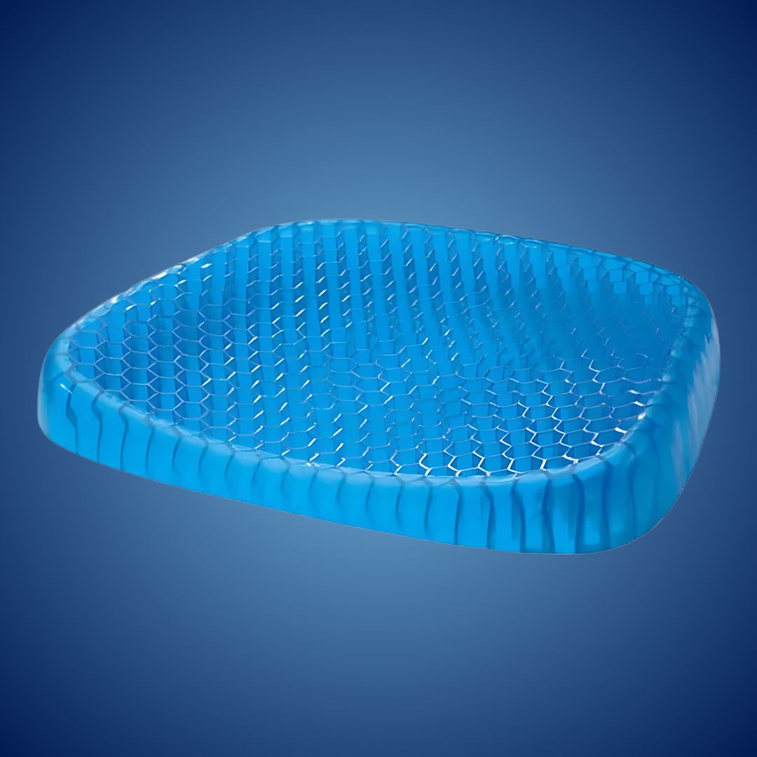 Lehký gelový sedák — ergonomická opora, úleva pro kostrč