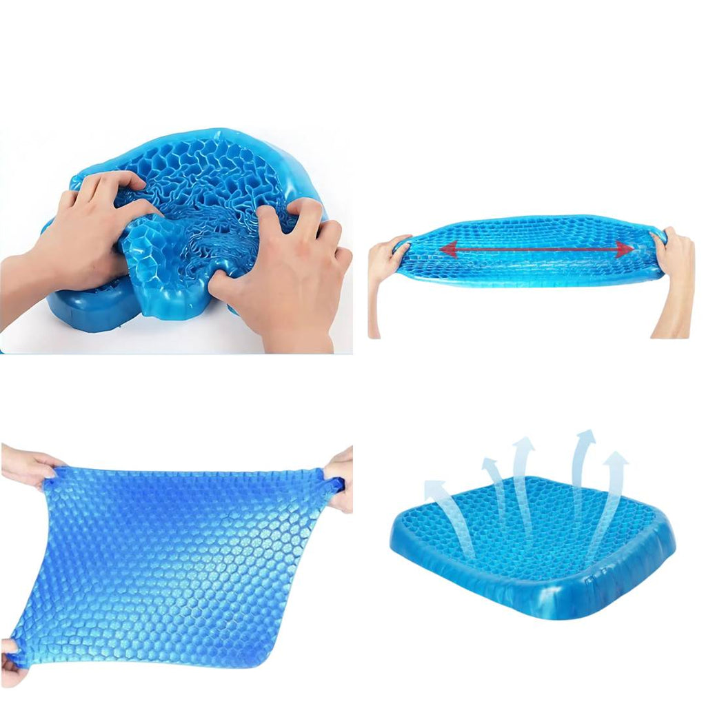 Lehký gelový sedák — ergonomická opora, úleva pro kostrč