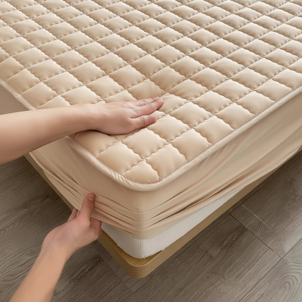 Comfort Shield vízálló matracvédő — légáteresztő felső réteg, nedvességálló védőréteg