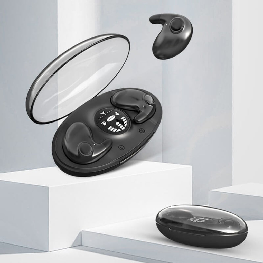 Comfort Sound draadloze in-earoordopjes - lichtgewicht ontwerp, passieve geluidsisolatie, stabiele, veilige pasvorm