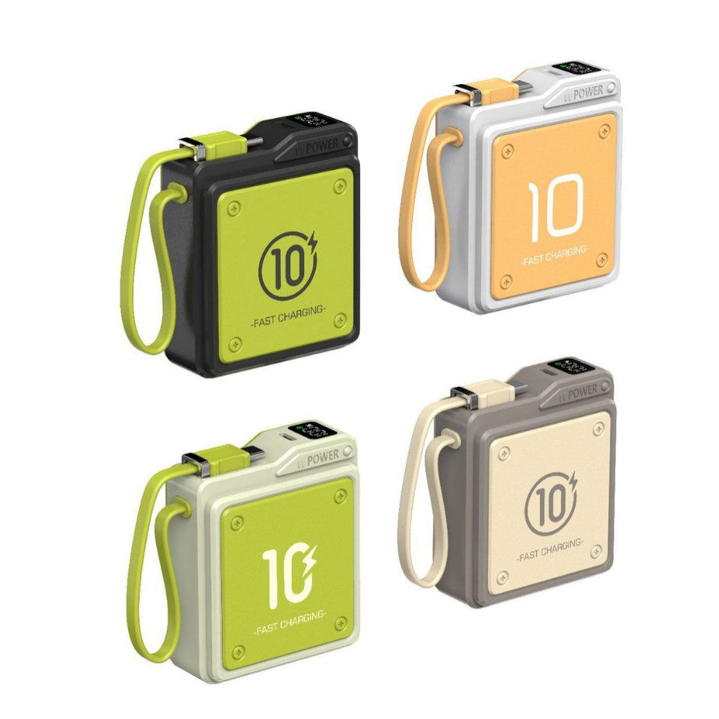 Power Bank — Smart Digital Display, Intelligent Protection, Rapid Charging