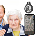 Mini GPS Locator — Real-Time Tracking, Waterproof Build, Find My Network Compatible