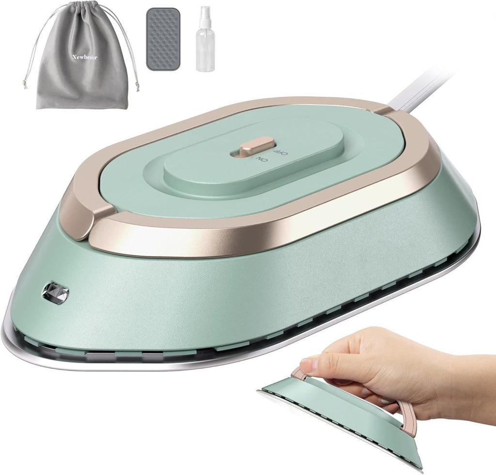 Dual-Voltage Compact Travel Iron — Lightweight, Portable