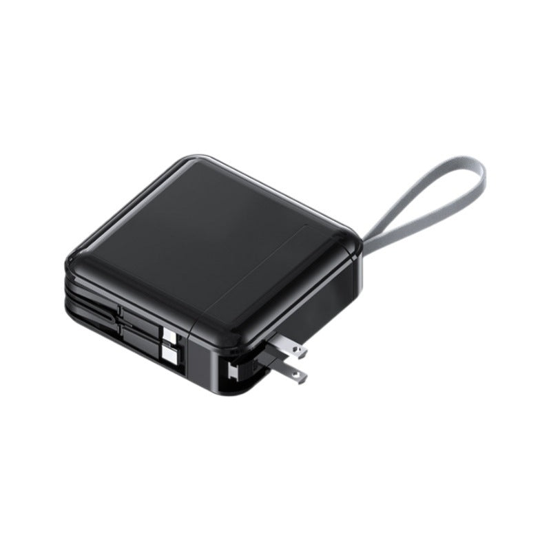 Slim Type C Wall Charger — Dual USB Ports, Smart Charge Technology