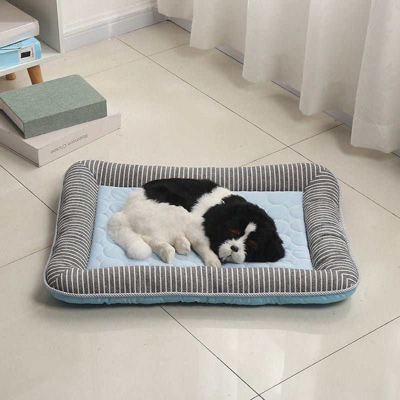 Tappetino rinfrescante per cani — tessuto traspirante, base antiscivolo