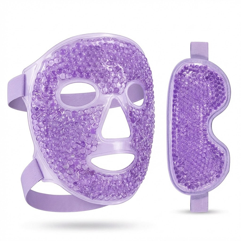 Masque rafraîchissant pour les yeux Calm Skin — coussinet contour des yeux à base de gel