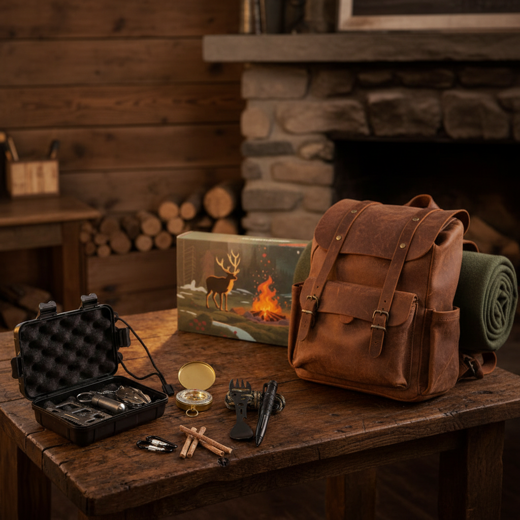 Calendar de Advent GEARQUEST cu 24 de unelte pentru activități în aer liber — Descoperă zilnic echipamente de aventură