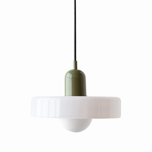 Bauhaus Style Glass Pendant Light For Dining And Living Areas