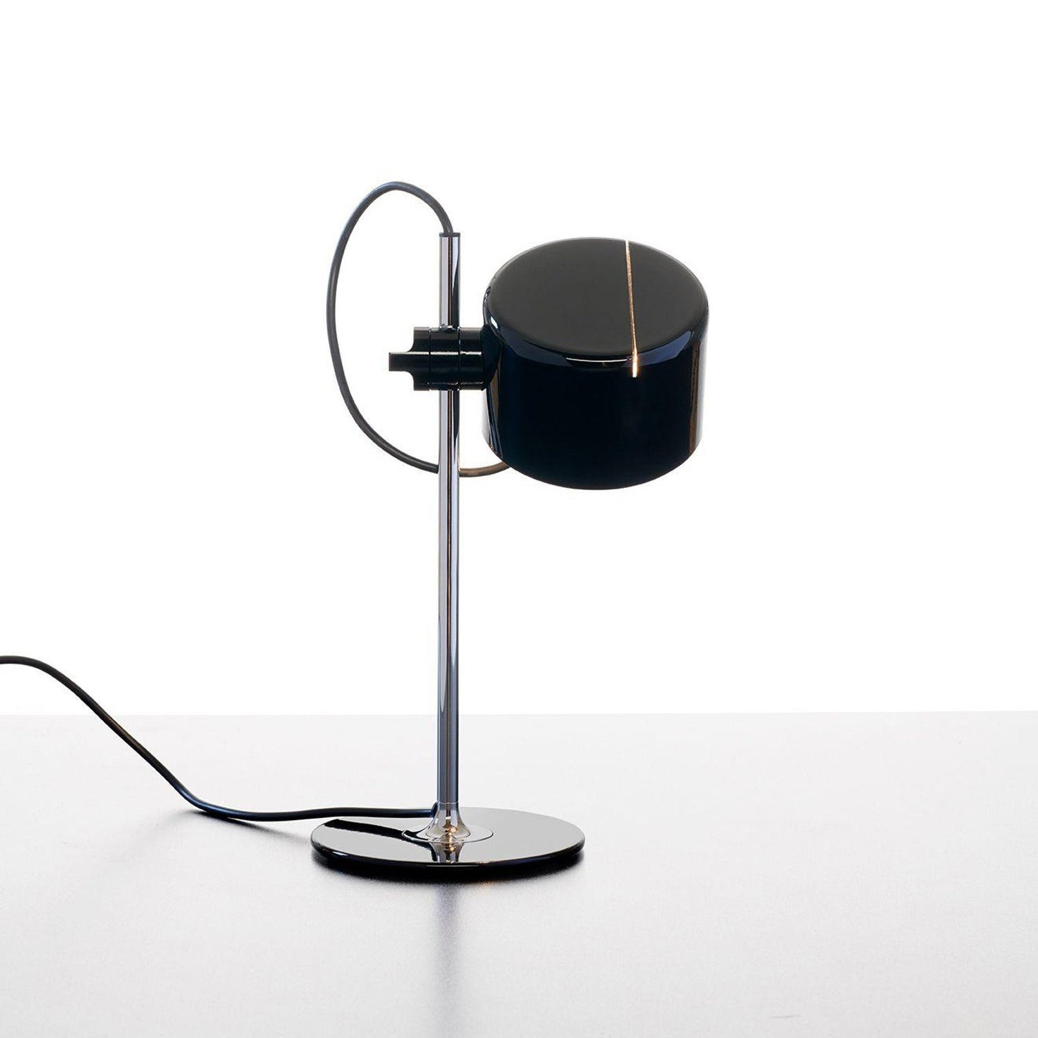 Industrial Metal Desk Lamp With Adjustable Arm And Multi-Directional Lighting