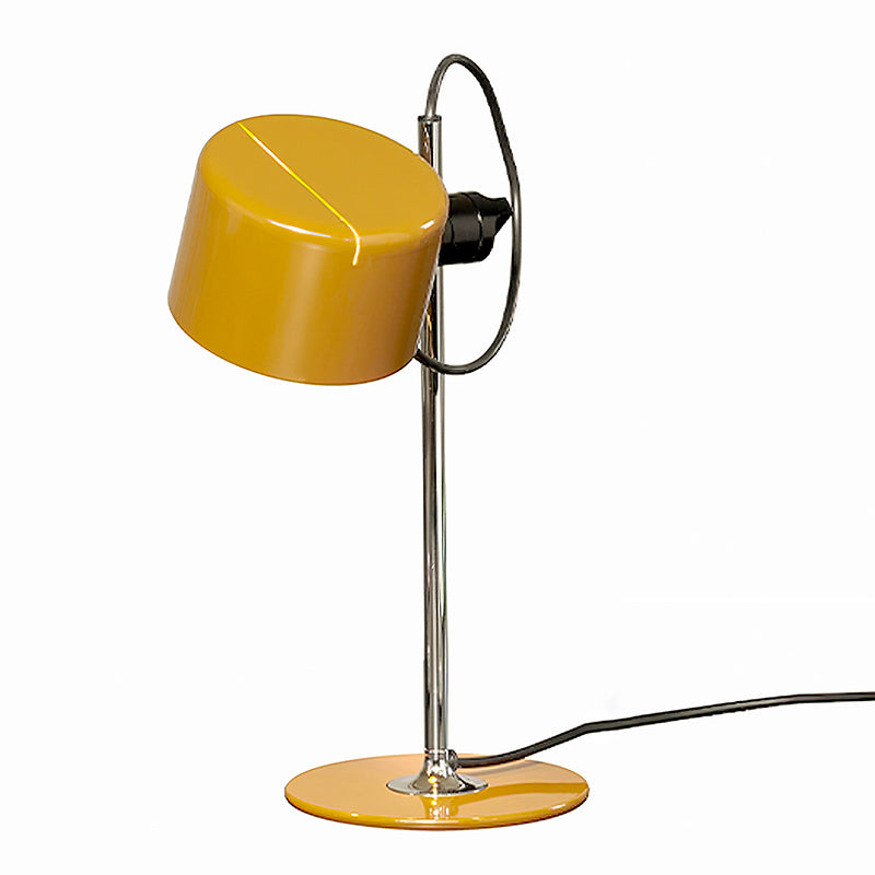 Industrial Metal Desk Lamp With Adjustable Arm And Multi-Directional Lighting