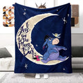 Eeyore Design Fleece Throw — Geometric All-Season Blanket