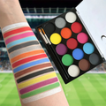 Kit de peinture pour le visage créatif, 15 teintes — Couleurs vives et sûres pour tous les âges