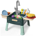 Cuisine de jeu de table pour enfants Ka-mostor — Espace de cuisine interactif, robinet à débit continu et bassin intégré
