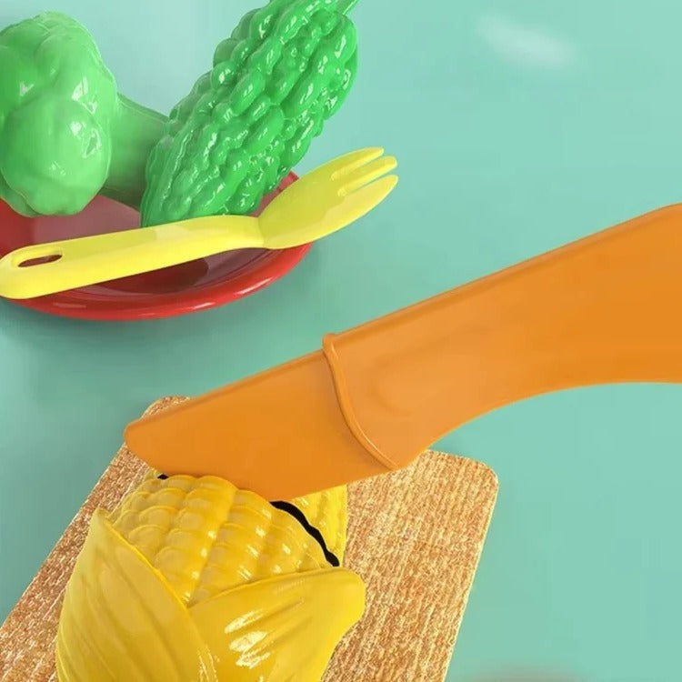 Cuisine de jeu de table pour enfants Ka-mostor — Espace de cuisine interactif, robinet à débit continu et bassin intégré