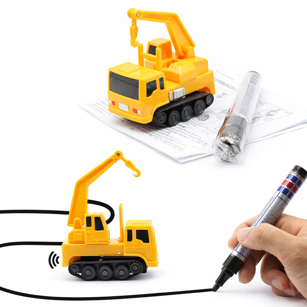 Inductive Line Following Car — Drawing Pen Kit, Ages 3+