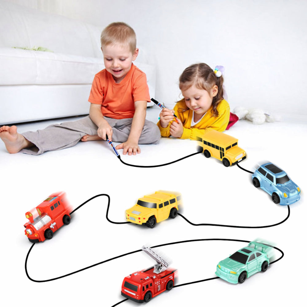 Inductive Line Following Car — Drawing Pen Kit, Ages 3+