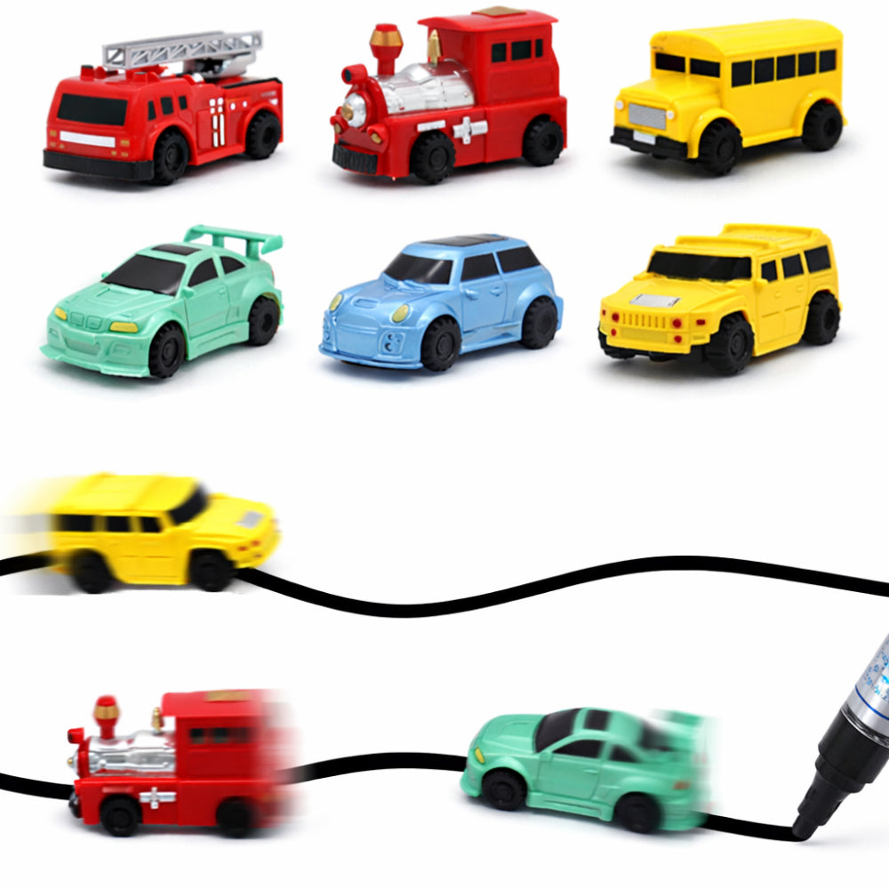 Inductive Line Following Car — Drawing Pen Kit, Ages 3+