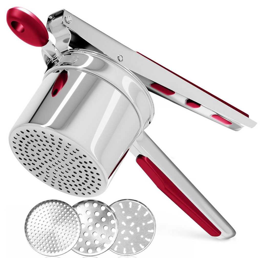 Ustensile robuste pour écraser Culinary Master — Poids de 15oz, conception à pression uniforme