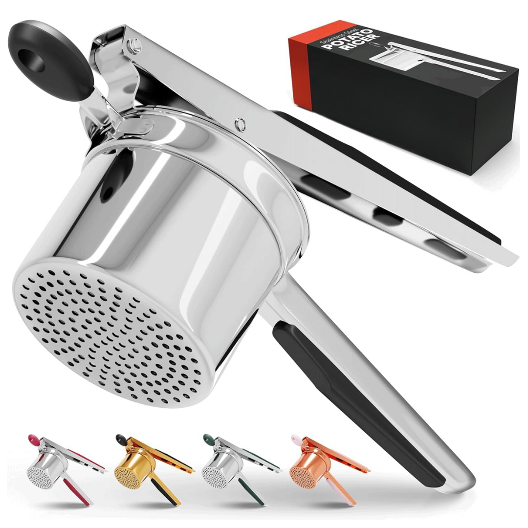 Ustensile robuste pour écraser Culinary Master — Poids de 15oz, conception à pression uniforme